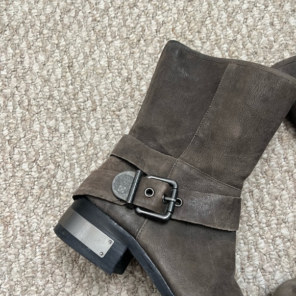 Vince Camuto brown Moto boots size 7 - Picture 2 of 13
